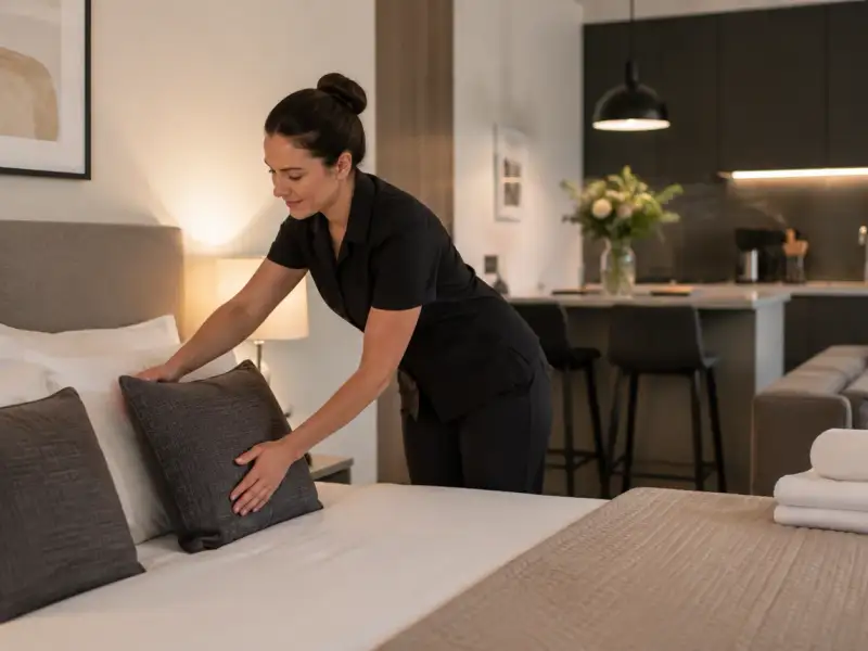 Hotel-Sonderservices Team im Einsatz