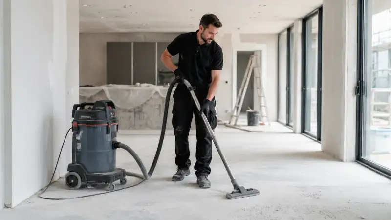 Gebäudereinigung Team im Einsatz