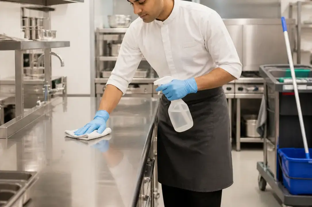 Küchenreinigung (HACCP)