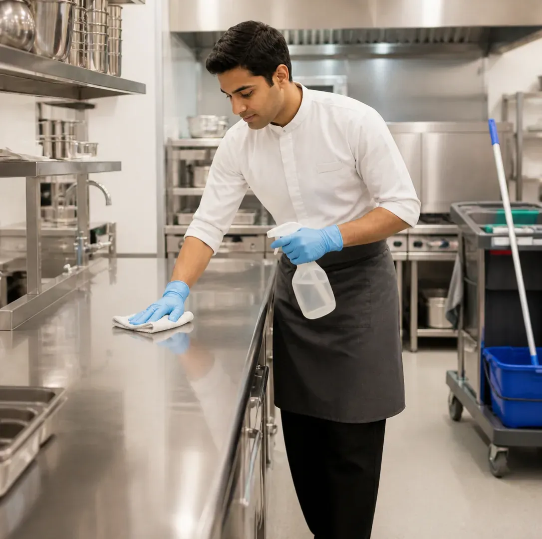 Küchenreinigung (HACCP)
