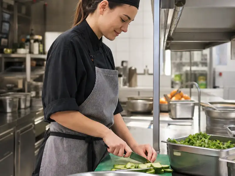 Gastronomie & Spüldienst Team im Einsatz