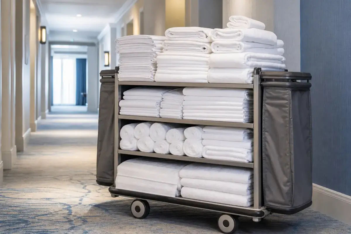 Hygienestandards für Hotelwäsche: Temperatur, RAL & Frische
